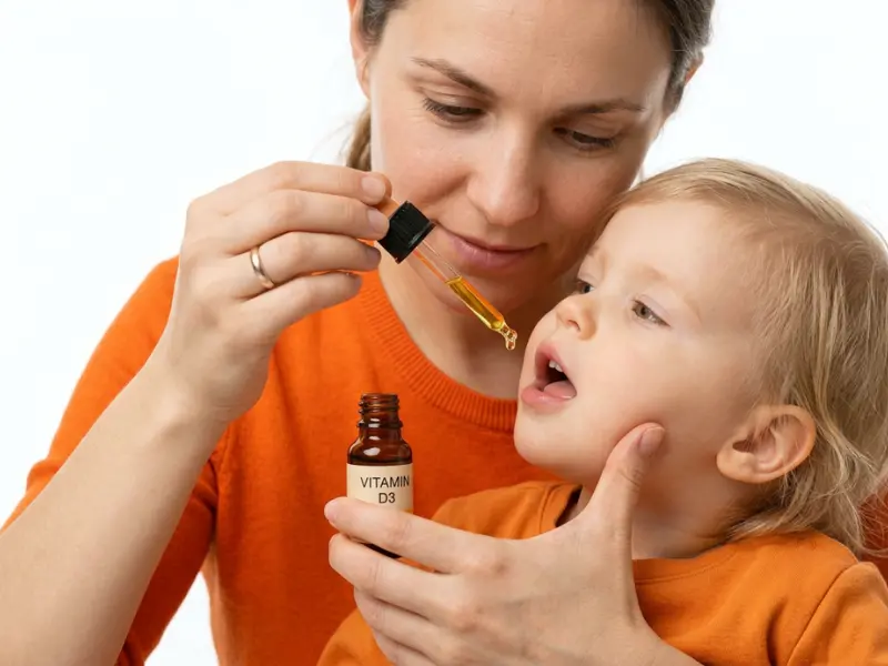 فيتامين د للأطفال